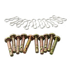 Set of 5 Shear Pins & Cotter Pins for Snowblowers 738-04124A, 738-04124