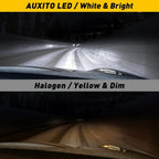 9007 LED Headlight Bulbs for Dodge Ram 1500 2500 3500 (2002–2005)