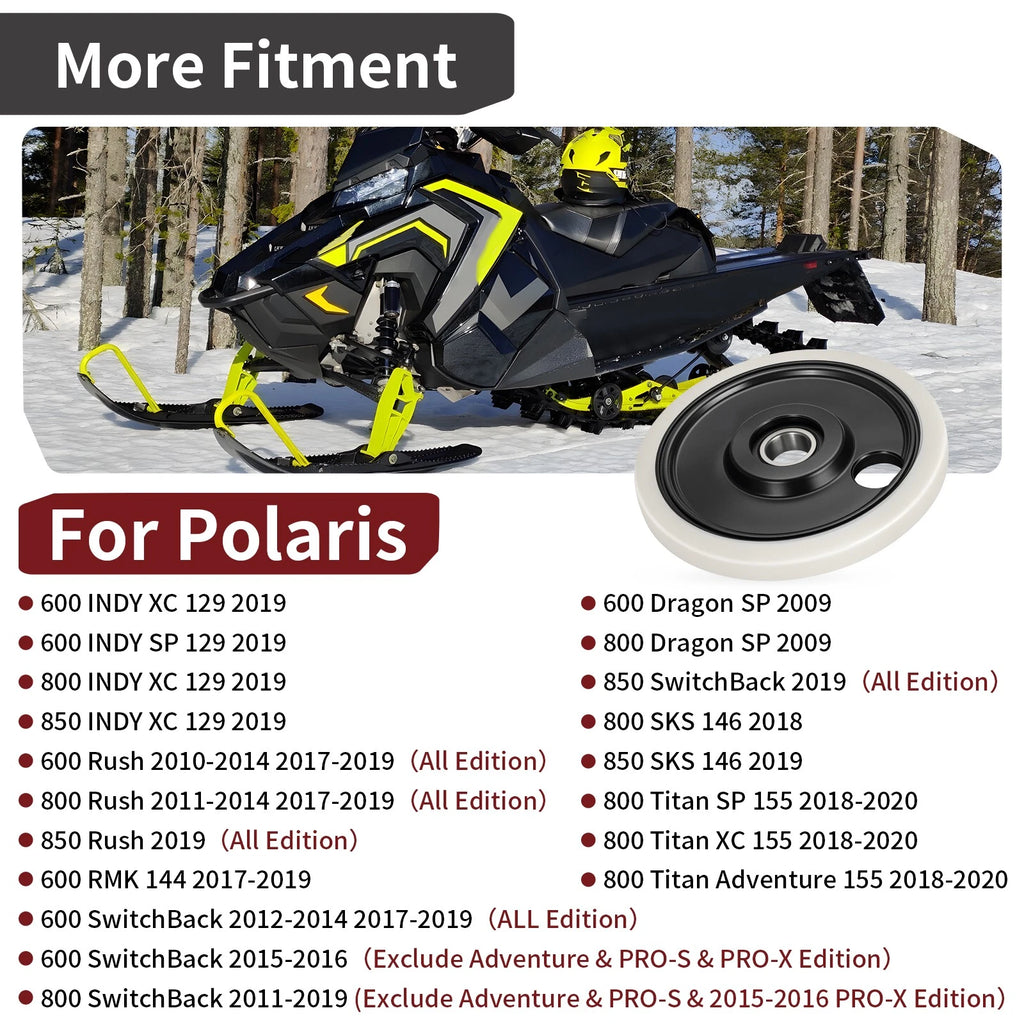 Wheel Assembly for Polaris Titan 800 SP XC Adventure 155in (2018–2020)