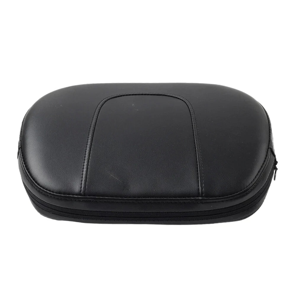 PU Leather Sissy Bar Backrest Pad for Harley Touring Road Street Glide (97-23)