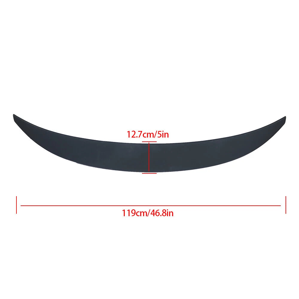 Black Flexible Rear Trunk Lip Spoiler for Toyota Corolla (2020–2021)