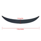 Black Flexible Rear Trunk Lip Spoiler for Toyota Corolla (2020–2021)