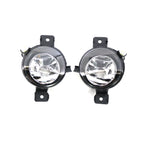 Set of 2 Front Bumper Fog Light Lamp Lens Housing for BMW X5 E70 (2011–2013)
