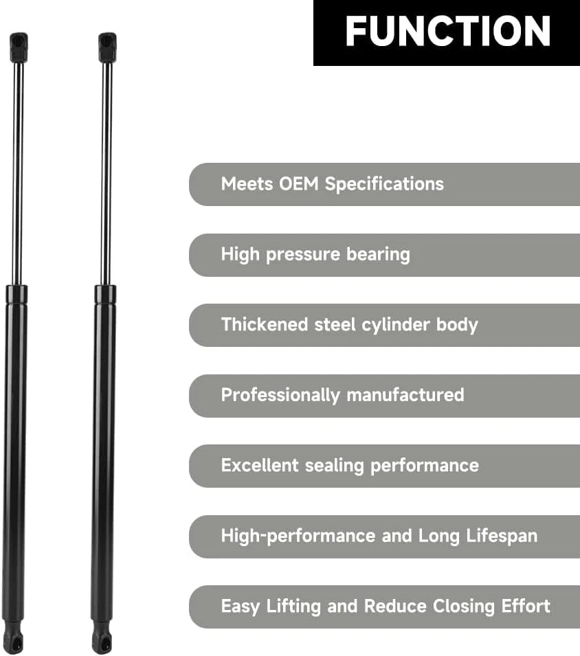 2X Rear Hatch Lift Support Struts for Hyundai Tucson (2016–2020) OE 81770-D7000
