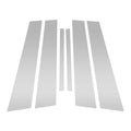 6 Pcs Pillar Window Trim for Nissan Altima (2019–2023) Silver Tone