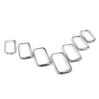 Grille Insert Cover Frame Molding Chrome for Jeep Compass (2011-2017)