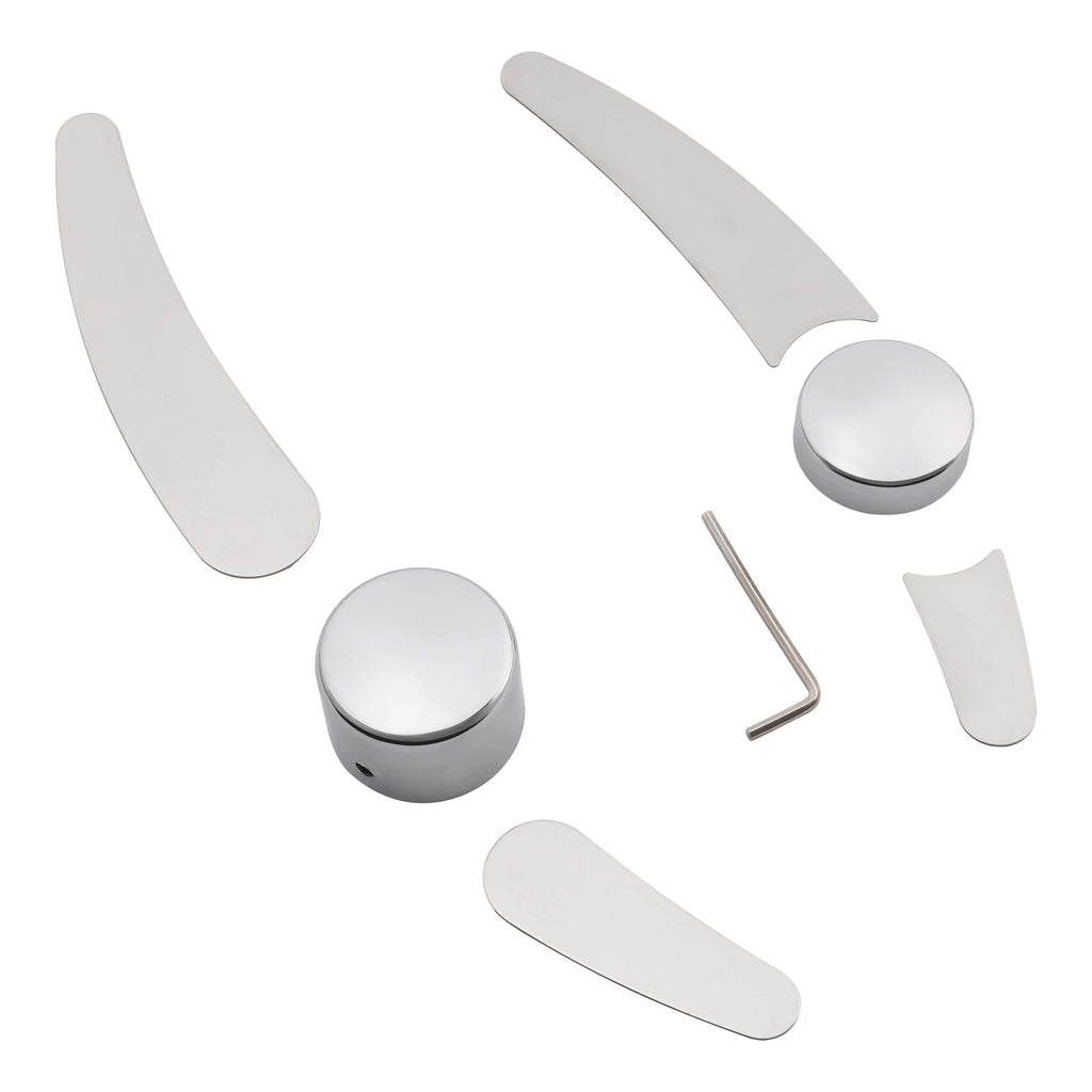 Frame Insert & Pivot Bolt Covers for Harley Softail FLSTF FLSTN (2000–2007)