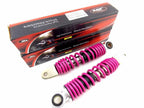 195mm JBS Pink/Chrome Rear Shock Absorbers for Yamaha PW50 Peewee