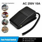 Foot Pedal Switch for AC 250V 10A (10cm)