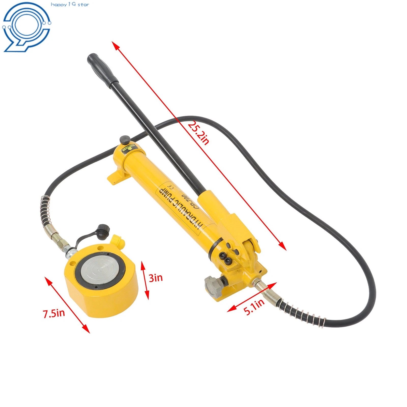 50T Hydraulic Jack Kit for Industrial Equipment