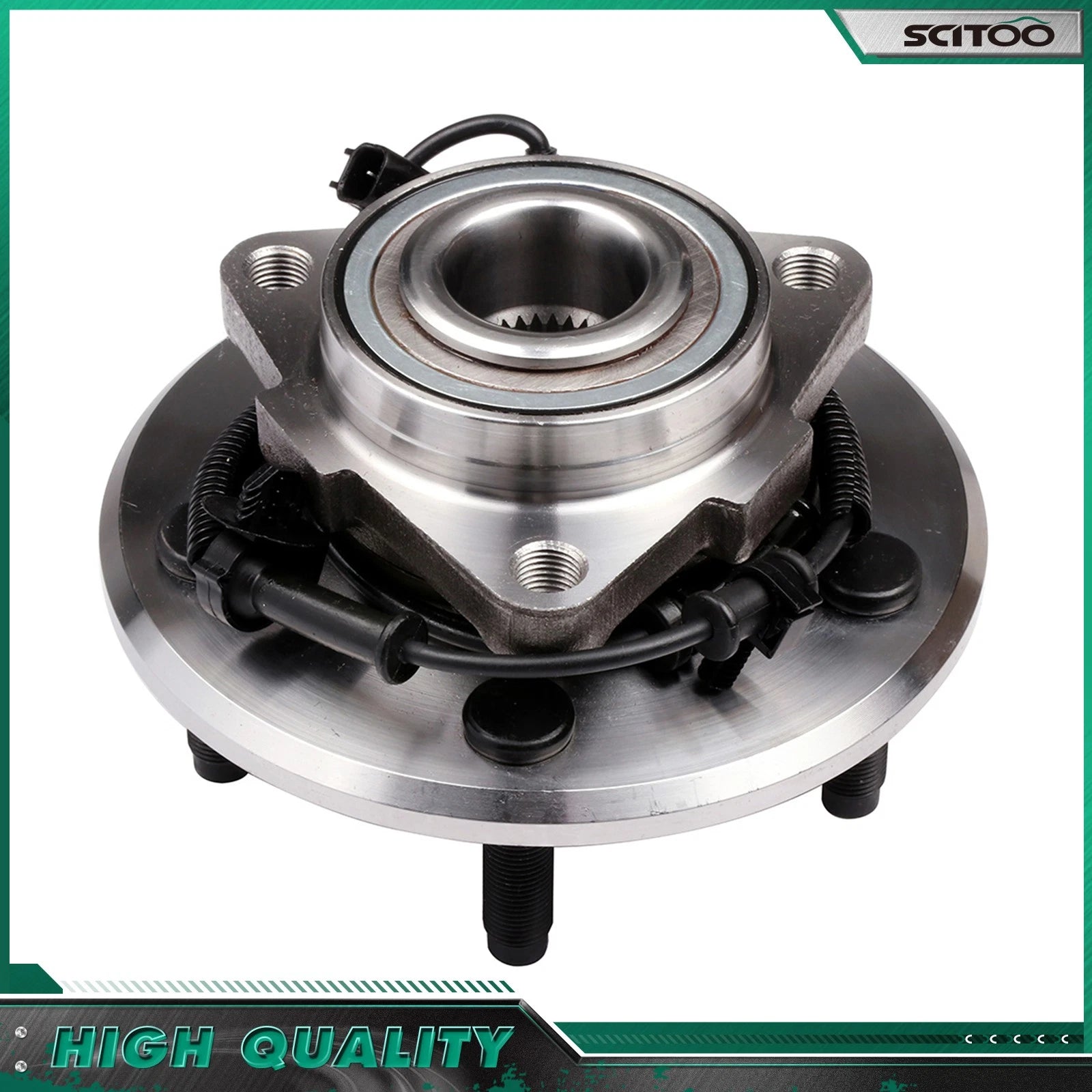 Front Wheel Bearings Hub for Dodge Ram 1500 2500 3500 (2002–2023)