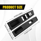 2pc Door Window Switch Bezel Trim Panel Cover for Toyota Yaris (2012–2014)