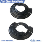 Pair of Rear Brake Backing Plate Shields for Ford Explorer (2002–2005)