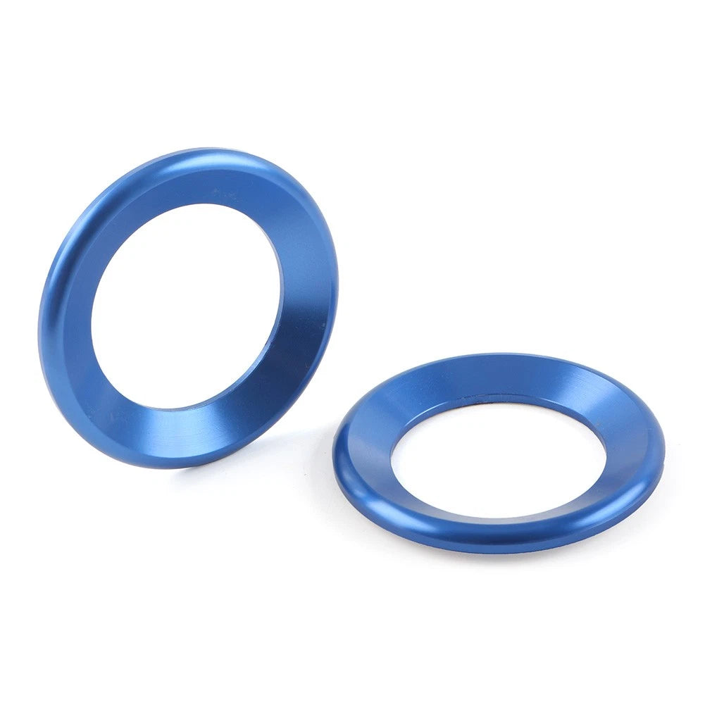 A Pillar Horn Ring Cover for Honda Civic (2016–2021) 2 Pcs Blue