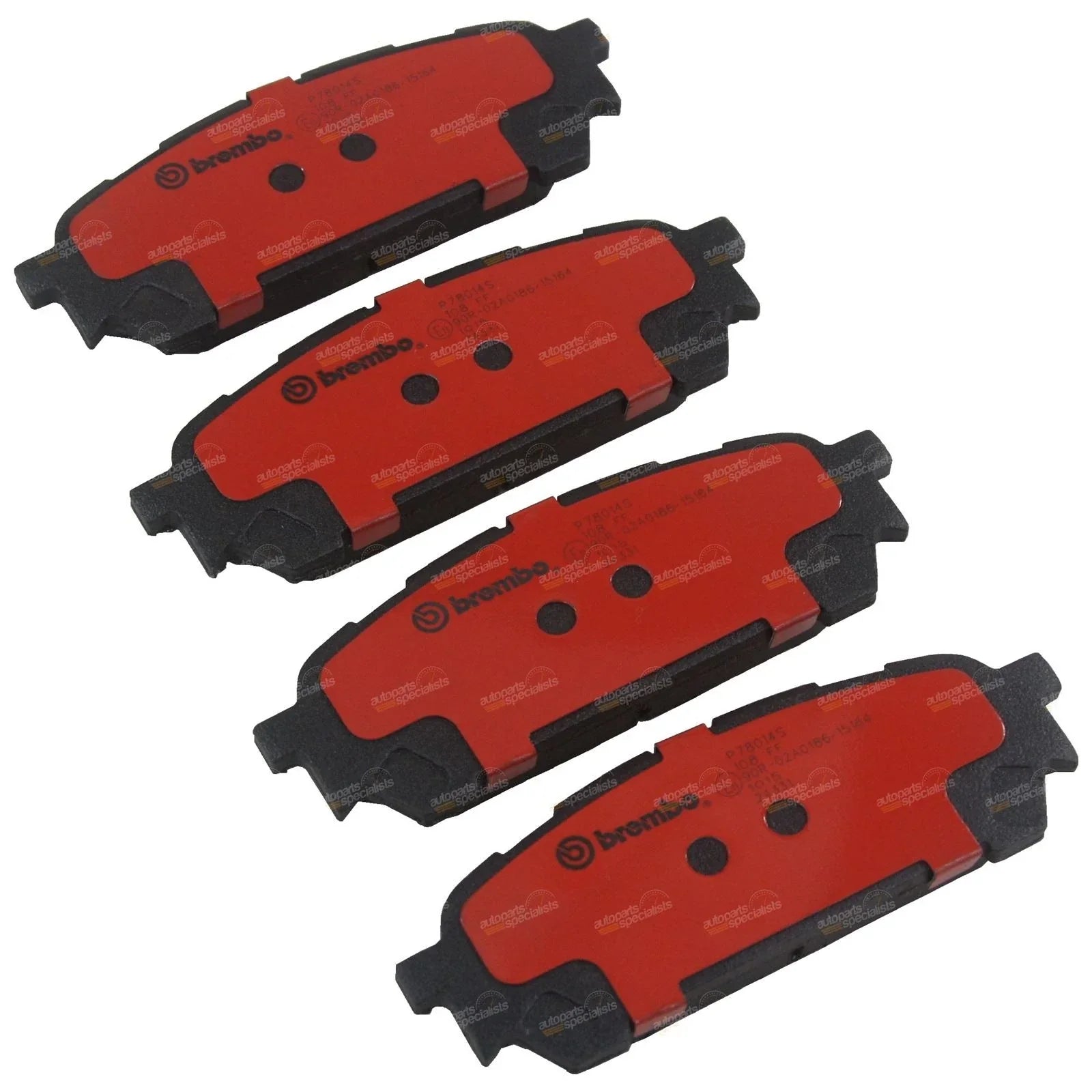 Brembo Rear Disc Pads for Forester SG SH 2.5L (2003-2008)