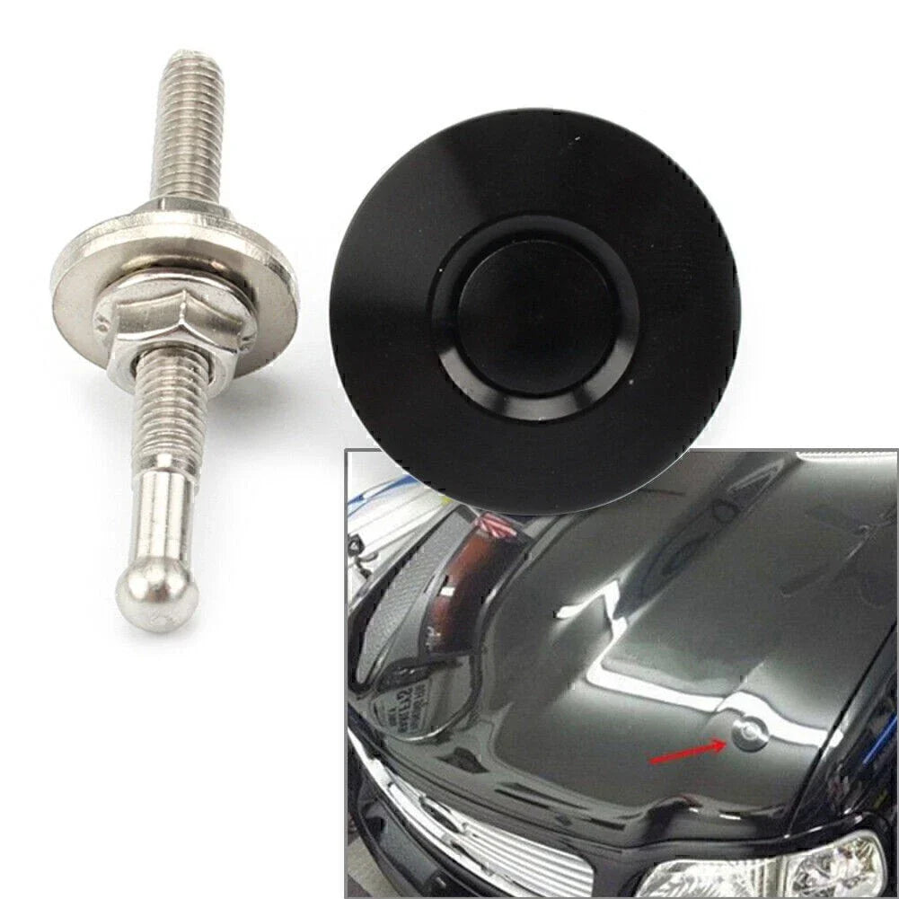 Push Button Quick Release Hood Pins for Universal Cars