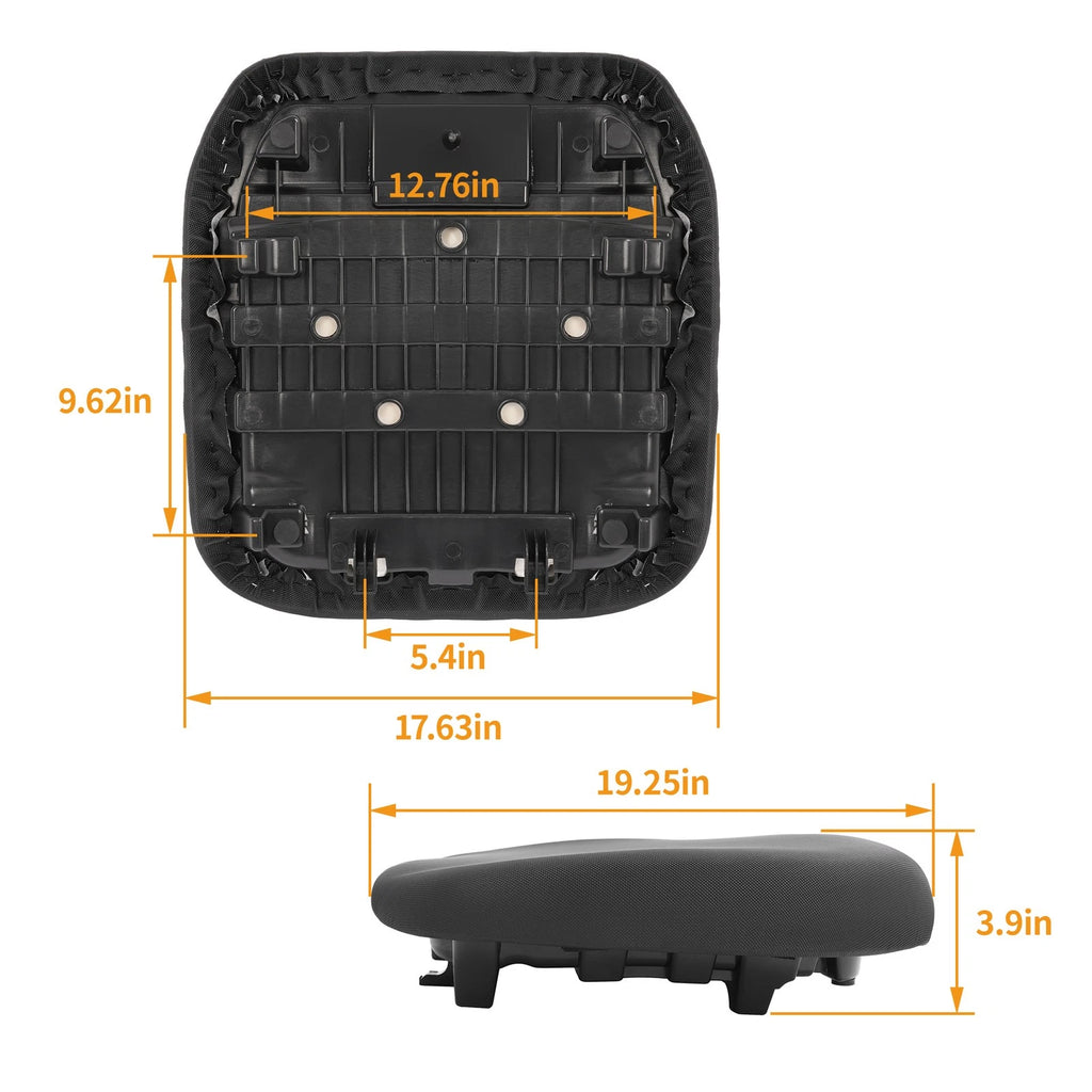 3PCS Bottom Seat Back for Yamaha Viking 700 YXM700D 4X4 (2014–2022)