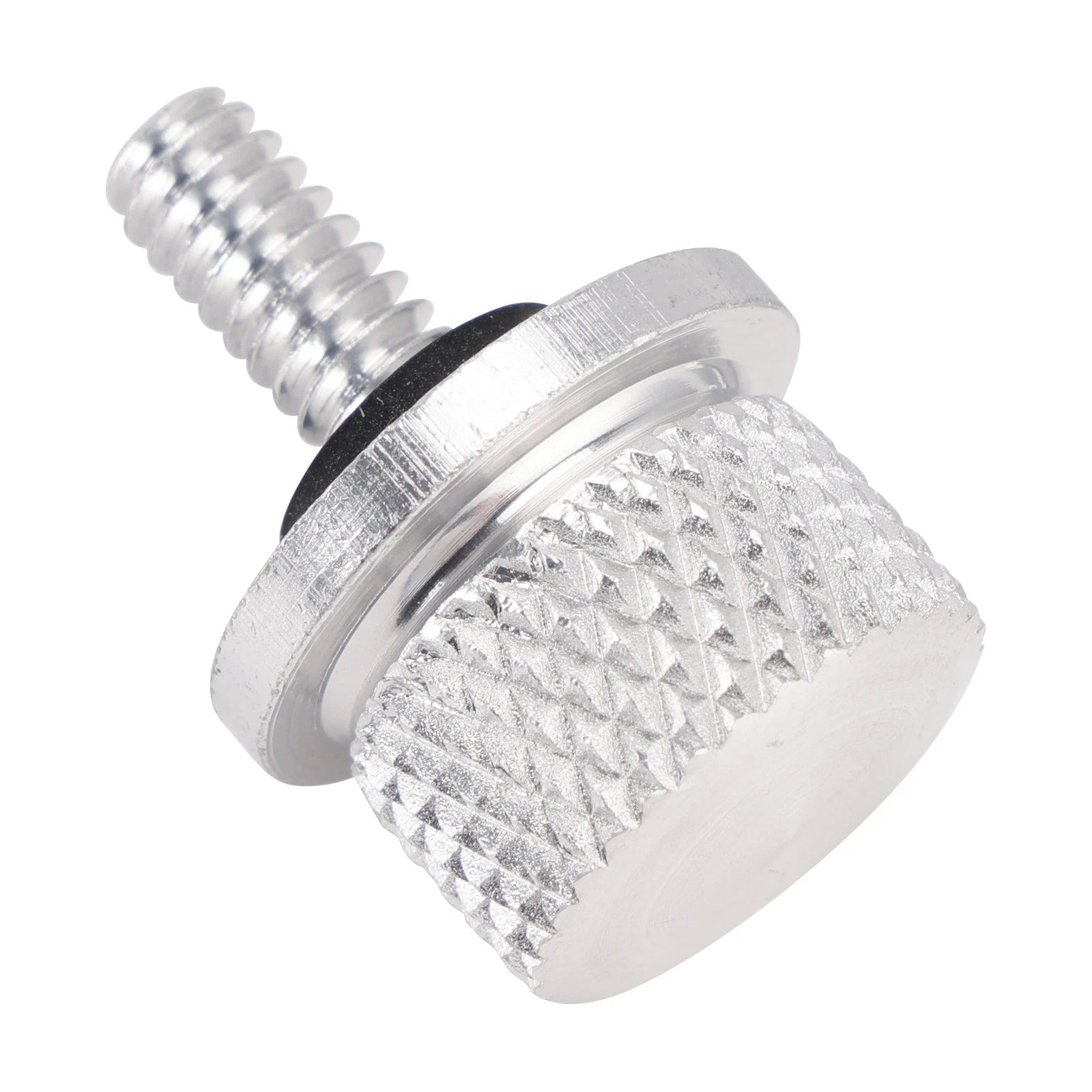 Knurled Fender Seat Screw Bolt Mount for Harley Touring Softail Dyna (1996–2023)