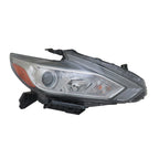 Replacement Passenger Side Halogen Headlight Assembly w Chrome Bezel for Toyota RAV4 (2006–2012)