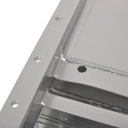 7-Quart Polished Aluminum Rear Sump Oil Pan Kit for LS1 LS2 LS3 LS6 (2001–2023)