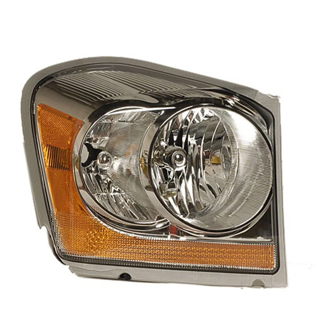 Passenger Side Combination Head Light Assembly Replacement for Dodge Durango (2004–2005)