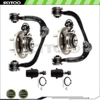 Set of 6 Front Control Arm Wheel Bearing Hubs for Lincoln Navigator (2011–2014)
