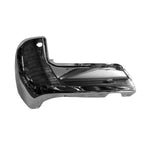 Replacement Chrome Plastic Rear Driver Side Bumper End w/Park Assist Sensor Hole
