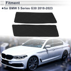 Center Console Cover for BMW 5 Series G30 (2018–2023) Black Set of 1