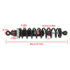 Set of 2 Rear Shocks for Yamaha Grizzly 660 (2002–2008)