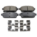 Set of 4 TRW Pro Rear Ceramic Brake Pads for Buick Encore Verano Chevy Cruze Trax Volt (2013–2021)