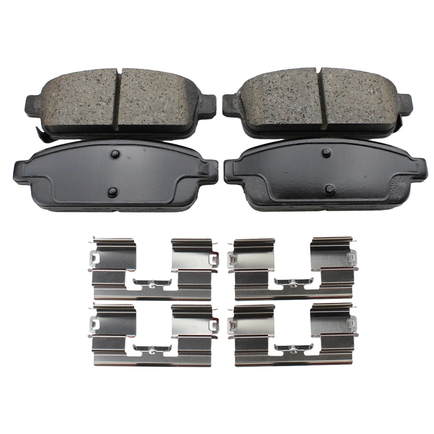 Set of 4 TRW Pro Rear Ceramic Brake Pads for Buick Encore Verano Chevy Cruze Trax Volt (2013–2021)