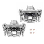 2X Front Brake Caliper with Bracket for Mitsubishi Mirage (2014-2015)