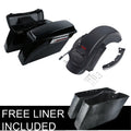 Hard Saddlebags & LED Rear Fender for Harley Touring Electra Glide (2009–2013)