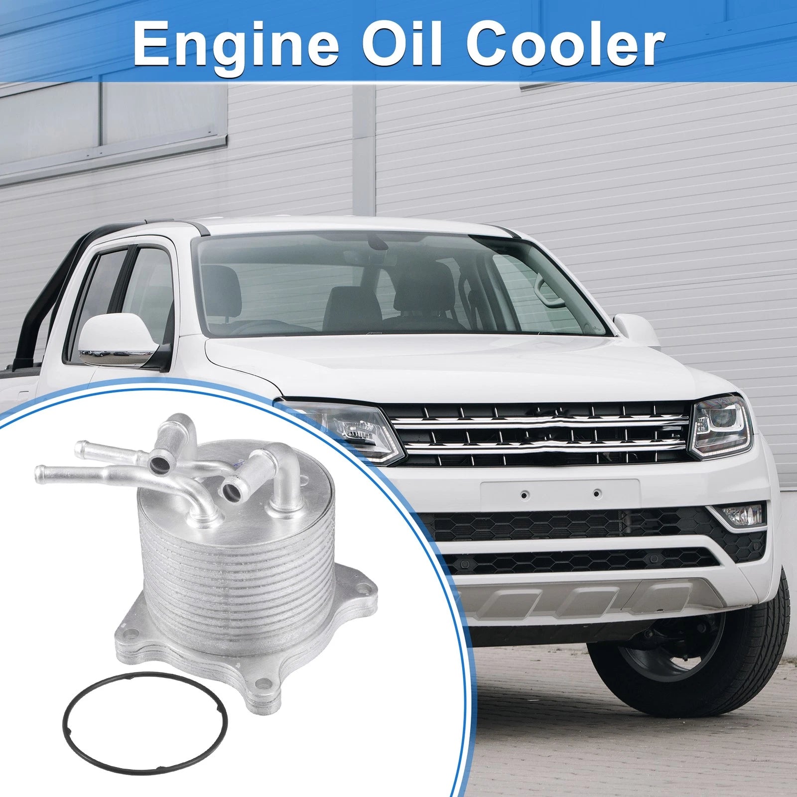 Engine Oil Cooler with Seals for Jeep Compass Patriot (2007–2017) No. 68025160AA