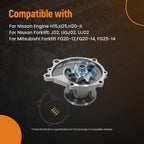 Water Pump for Nissan H25 H20-II Forklift (J02)