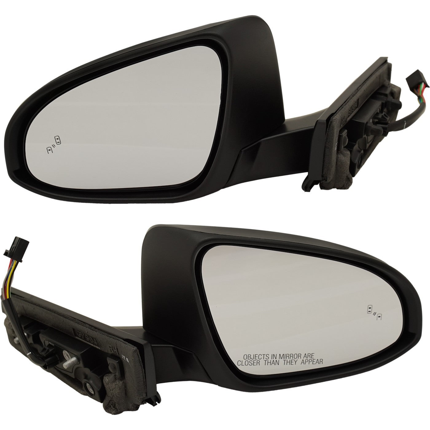 Power Heated Mirrors for Toyota C-HR (2018–2021) with Puddle Light