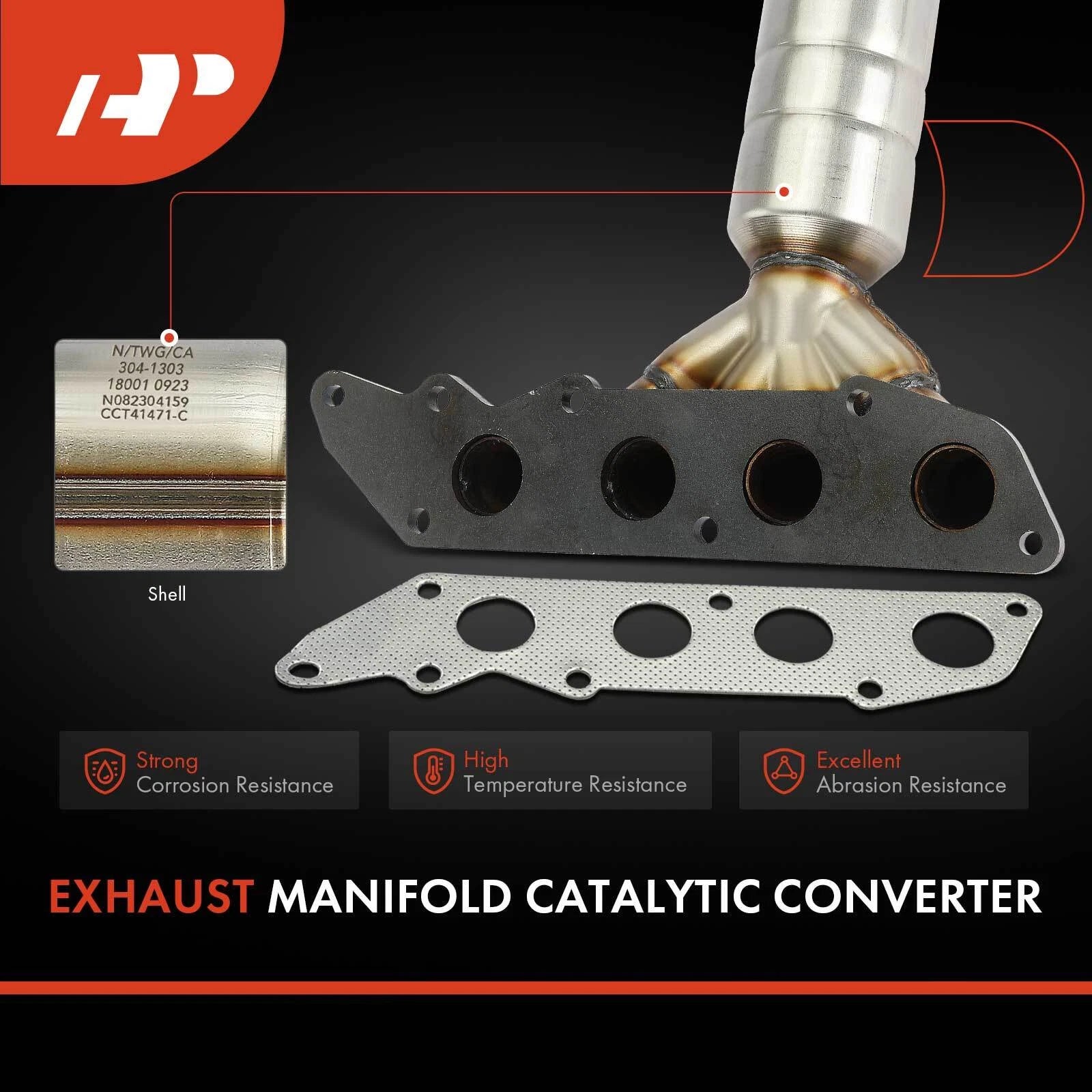 Front Catalytic Converter for Mazda Ford Escape Mercury Mariner (2005–2008)