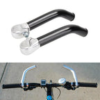 Pair Handlebar End Grips for MTB Mountain Bike (22.2mm)