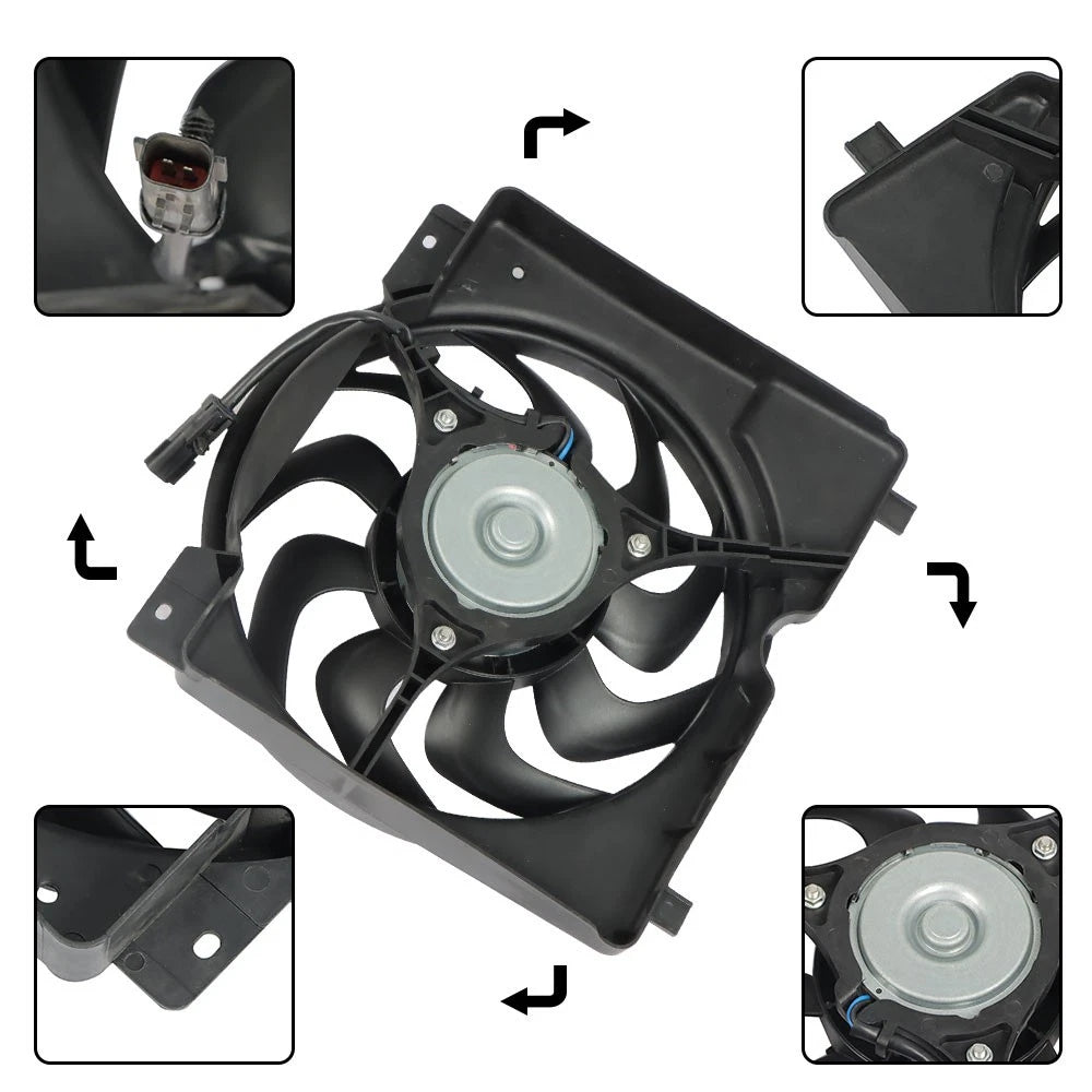 Radiator Cooling Fan for Jeep Cherokee 4.0L 2.5L (1997–2001)