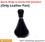 Manual Shift Boot for VW Beetle (2012–2019) Yellow Stitch Leather Synthetic