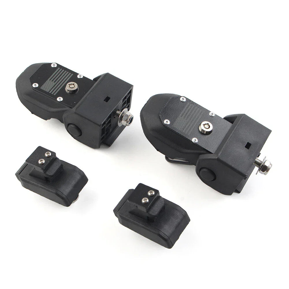 Hood Latch Lock Catch Pair for Jeep Wrangler JL (2018-2023)