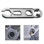 6-in-1 plumbing wrench for faucet valve cartridge & showerhead handling