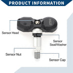 Tire Pressure Sensor 3AA907275B/3AA907275D for Volkswagen Tiguan (2012–2017)