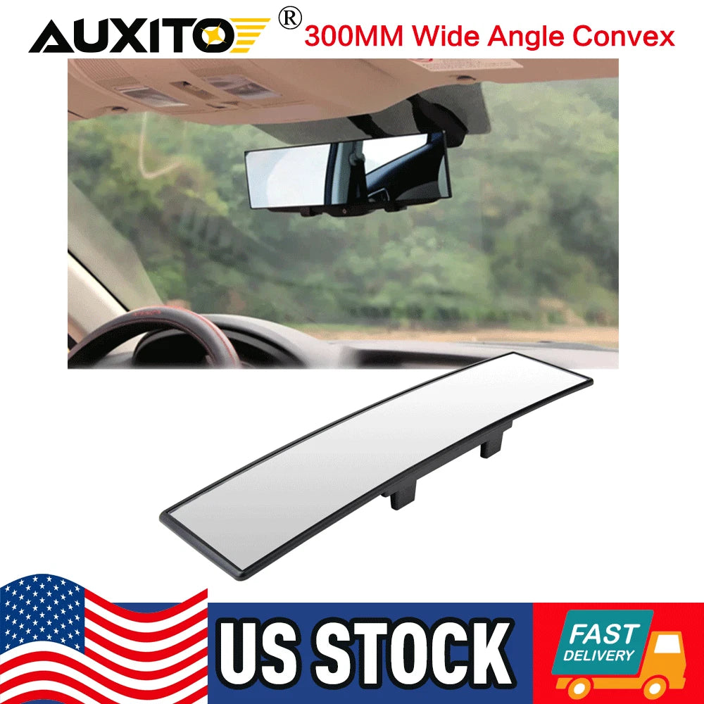 Panoramic Convex Rear View Mirror for Car (300mm)