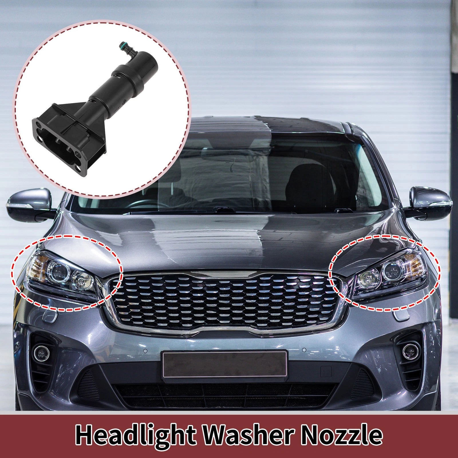 Headlight Washer Nozzle for Audi A6 (No. 4Z7955101)