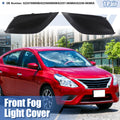 1 Pair Fog Light Cover No. 622576W80B/622566W80B for Nissan Versa (2015–2018)