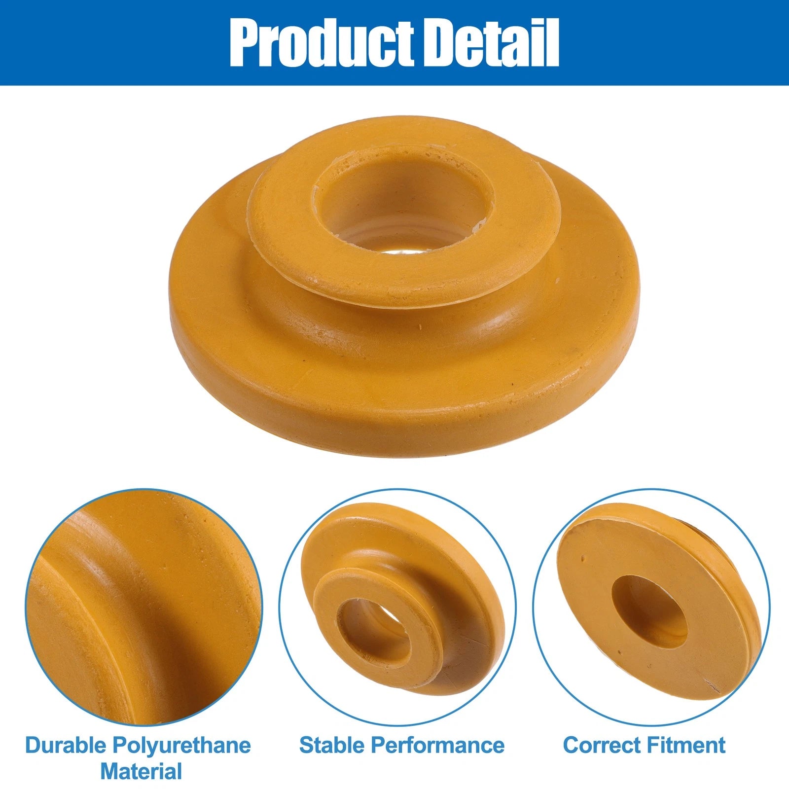 Rear Coil Spring Insulator for Buick Regal (2014–2017) No. 13322645 Yellow