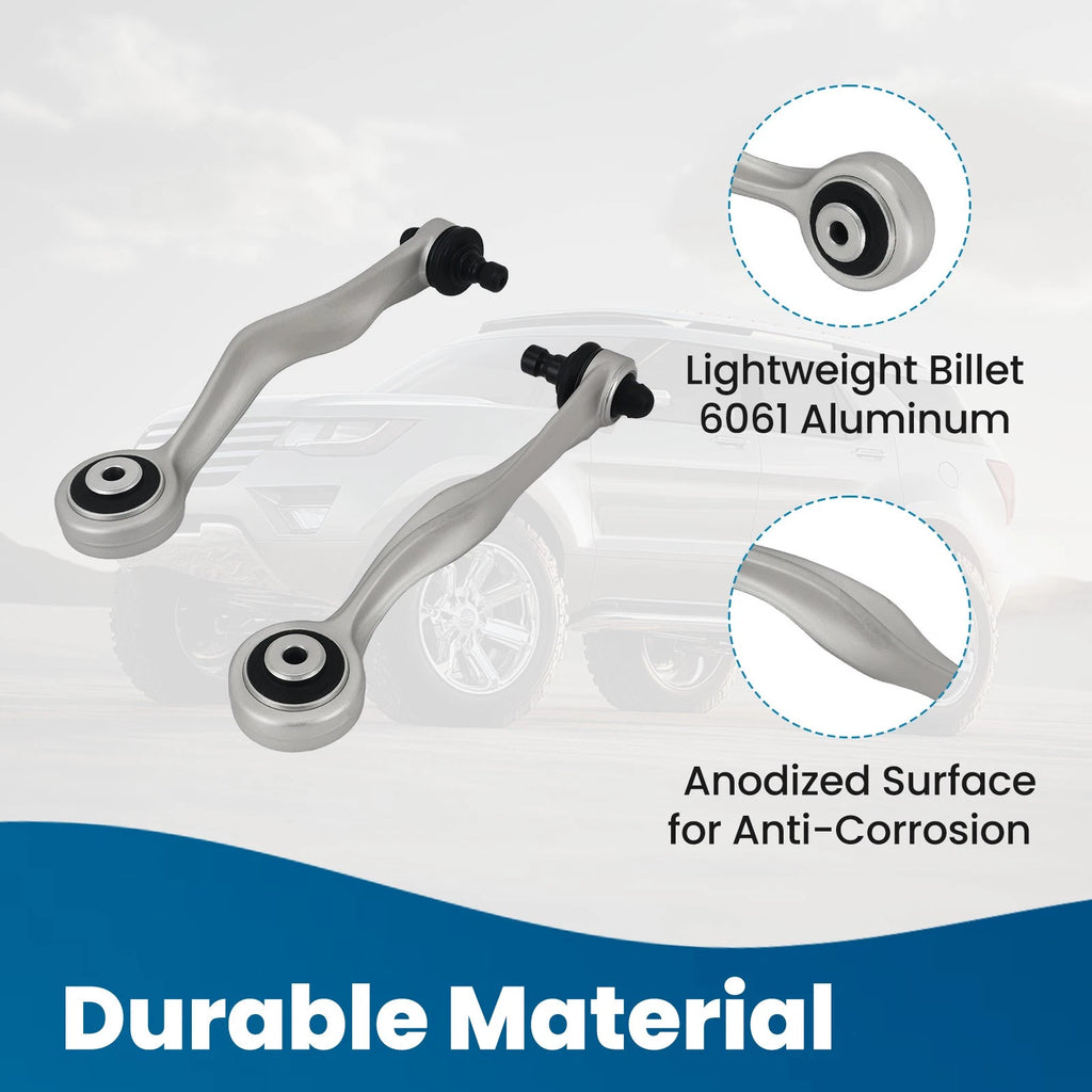 Front Upper Rearward Control Arm w/ Ball Joint for Audi RS6 S4 S6 (2000–2009)