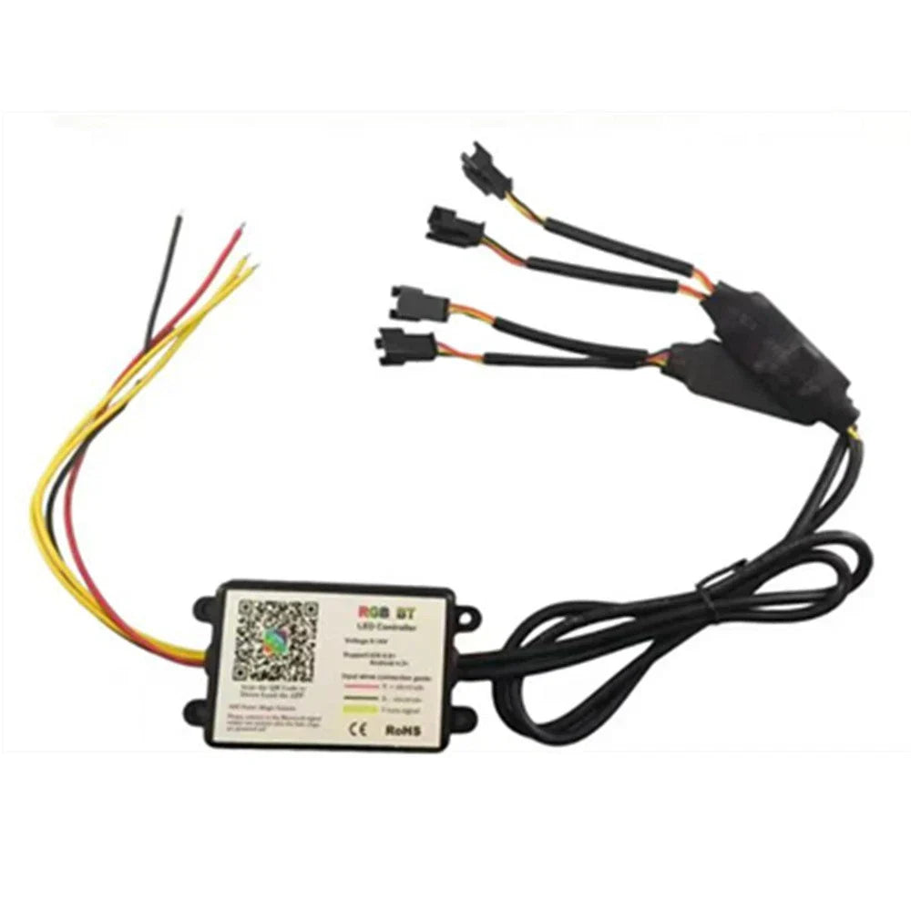 Multicolor LED DRL Boards with Halo Rings for Chrysler 300C (2011-2020)