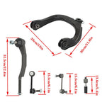 16pc Front Upper Control Arm Kit for GMC Envoy (2004-2007)